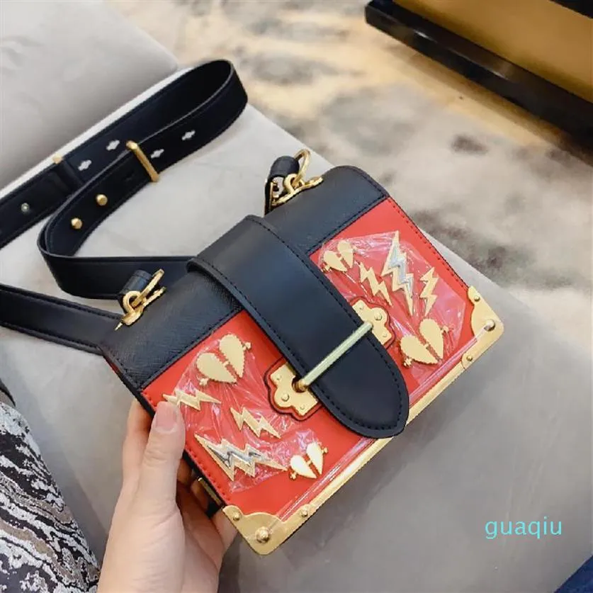 Retro Classic Cahier Bag Designer أصلي حقيبة يد Lady Sac de Luxe Femme Mochila Bolso Mujer Satchels Bags245d