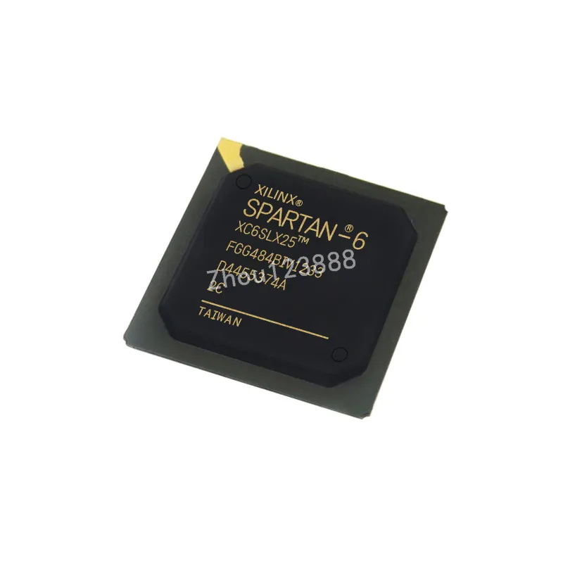 Nuevos circuitos integrados originales IC campo programable Gate Array FPGA XC6SLX25-2FGG484C IC chip FBGA-484 microcontrolador