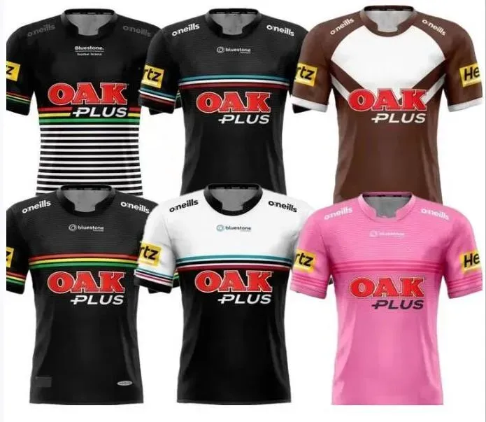 2022 2023 PANTHERS WORLD CLUB CHALLENGE Rugby Jerseys 23 24 Penrith Panthers المنزل بعيدًا مقاس S-5XL للرجال والنساء