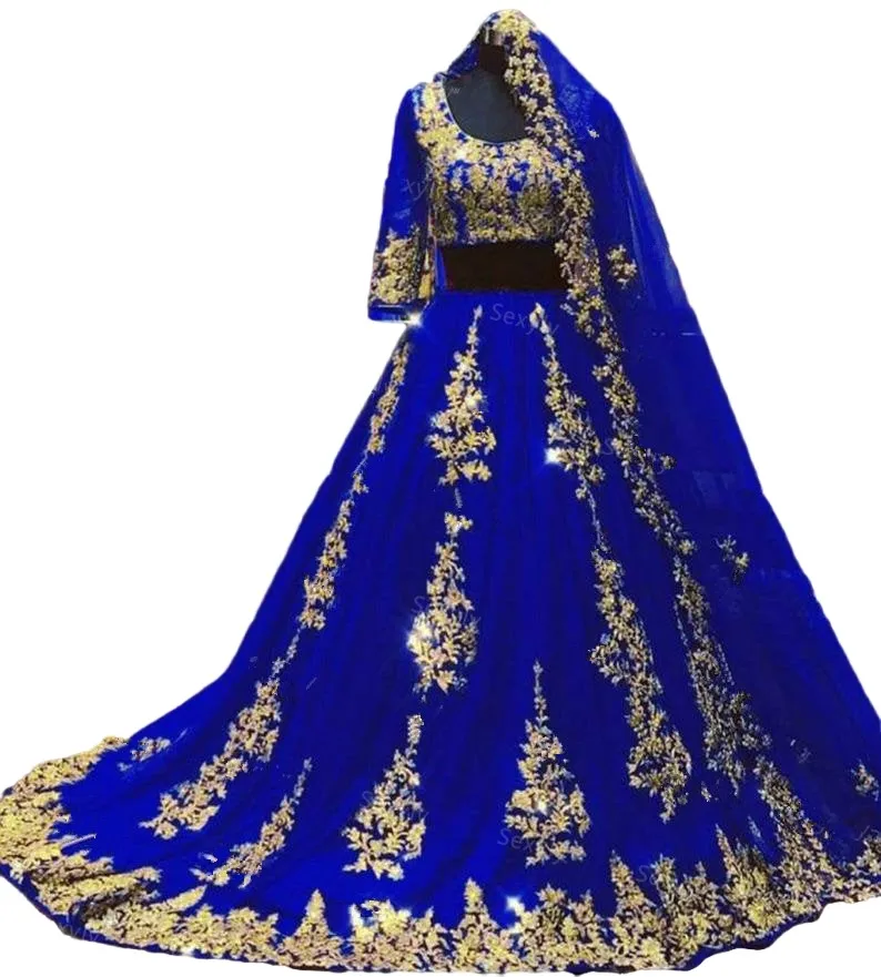 princess polly baby blue dress Pakistani Wedding Dress in Blue Gown and Dupatta Style – Lady Selection Inc