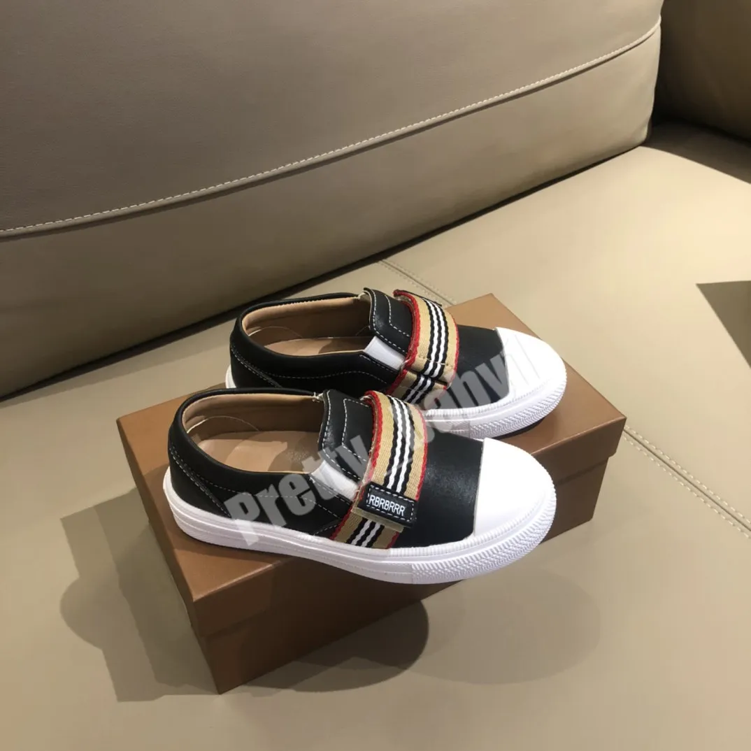 Scarpe da ginnastica per bambini Design Scarpe da bambina per ragazzi Marchio di alta qualità per bambini Scarpe da scuola in vera pelle Calzature casual flessibili