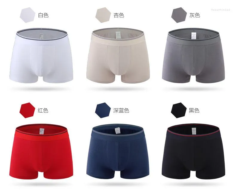 Underpants plus size m-5xl 6xl na cintura média algodão roupas íntimas de algodão grande masculino masculino de gays gays gays