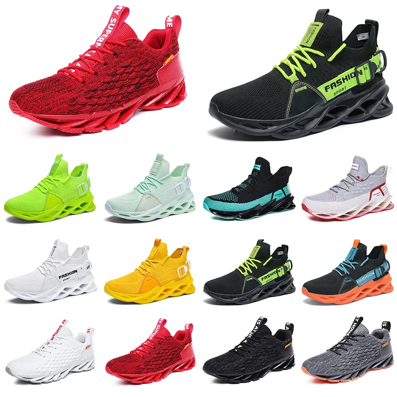 GAI Chaussures de course pour hommes Baskets respirantes General Cargo Noir Bleu Ciel Teal Vert Tour Jaune Hommes Mode Sport Baskets Free Twenty