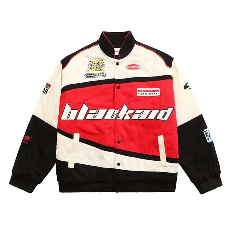 Y2K Retro Baseball Jacket - Mens & Womens Hiphop Streetwear