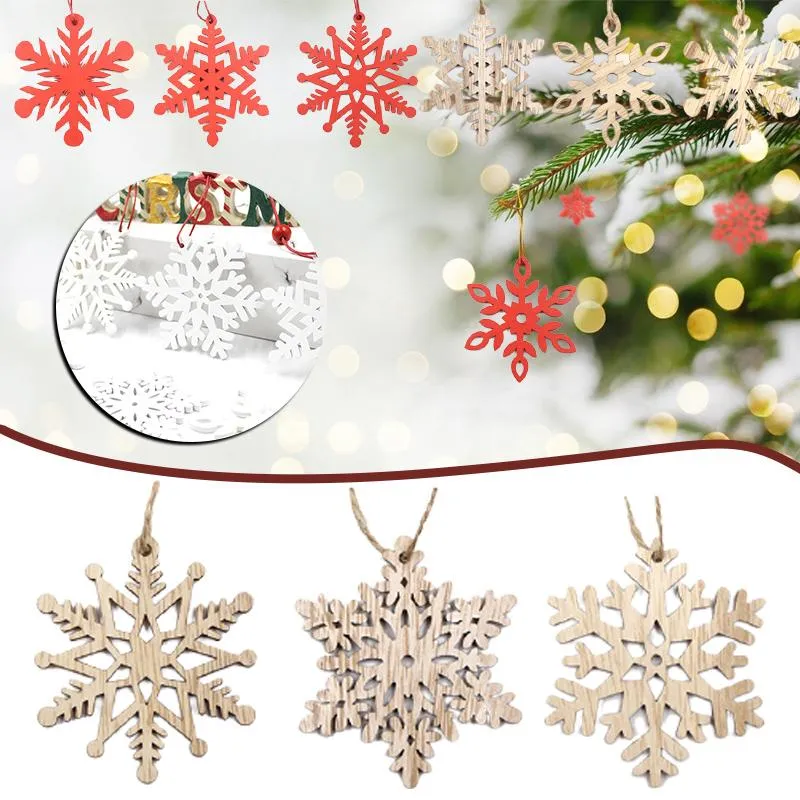 Christmas Decorations 6pcs Pendant Ornaments Creatives Cute Hanging Decor For Family Tree Decoration Home Year 2023