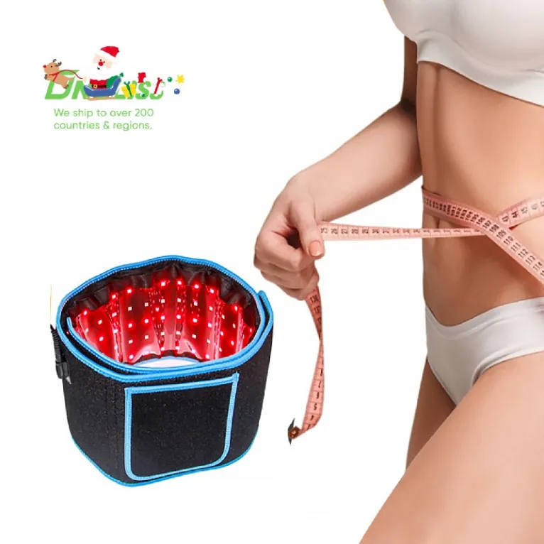 Lipo Laser Slimming Machine Belts For Fat Burning Ems Red Light Therapy Infrared Led Lamp Wrap Pad Back Waist Belt193