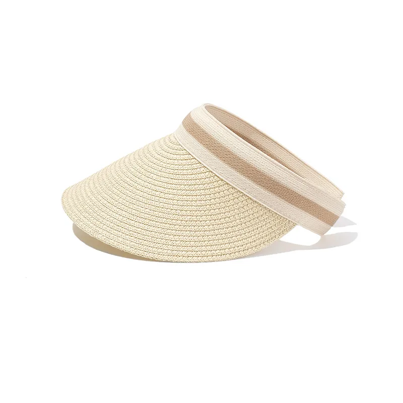 Ladies Sun Visors Stylish Beach Hats, Breathable Sunshade Hats For
