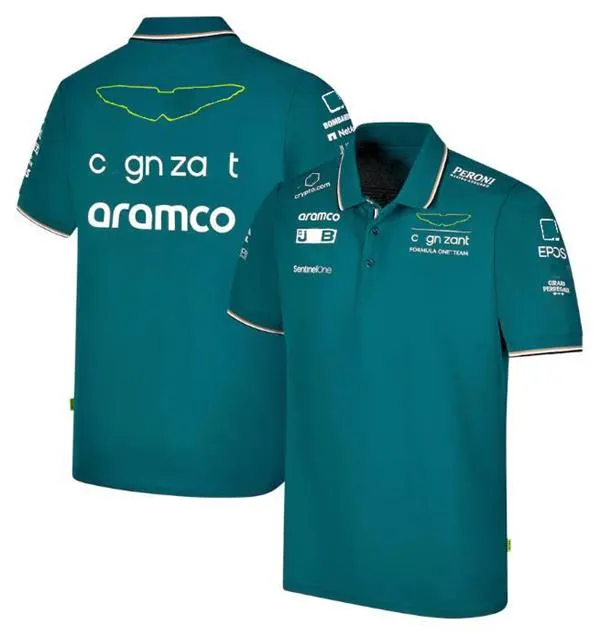 new f1 Formula 1 racing students summer polo suit customized with the same style