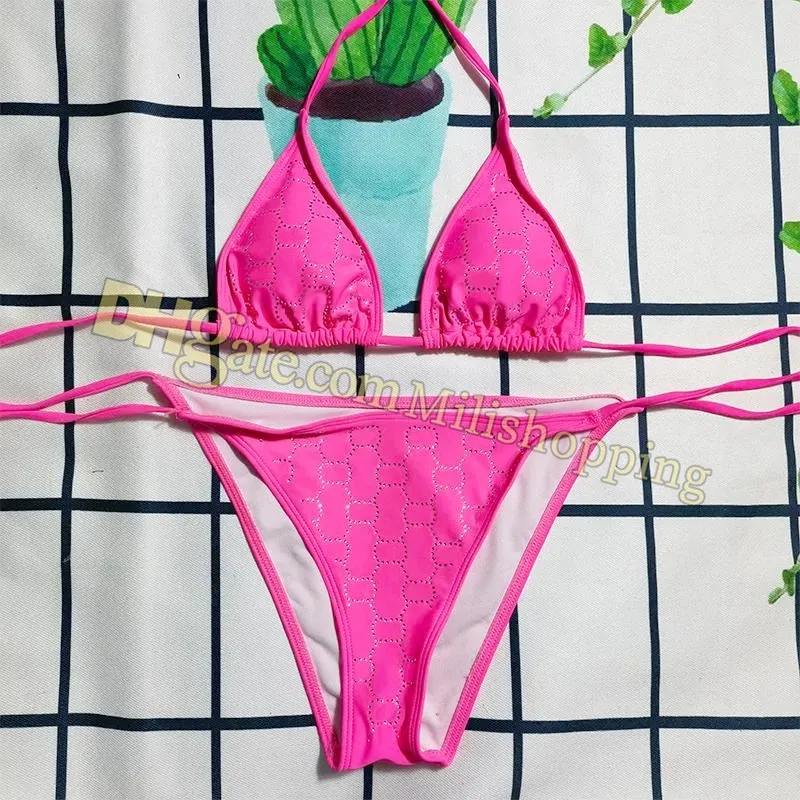 silent vibrating underwear Womens Designer Swimsuits | Classic Letter Printed... From Milishopping,  $17.66