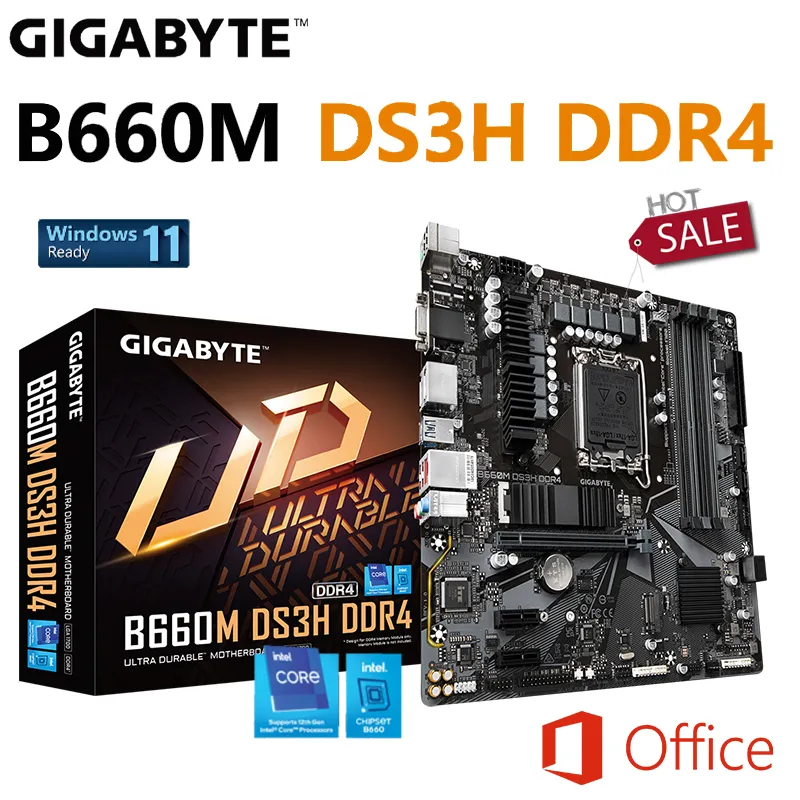 Amazon.com: Gigabyte B660M DS3H LGA 1700 Intel B660 Micro