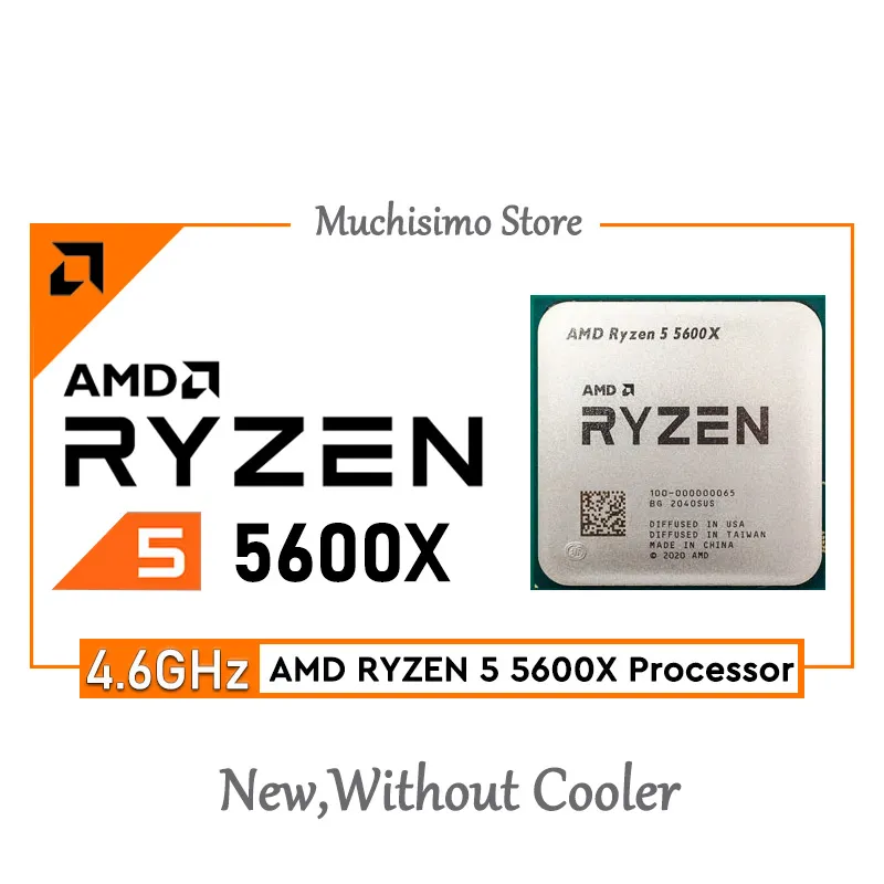 AMD RYZEN 5 5600X CPU Combo Gigabyte B550M AORUS ELITE AM4 Motherboard 5600X 32GB DDR4 3200MHz AORUS SSD 500GB Ryzen Kit