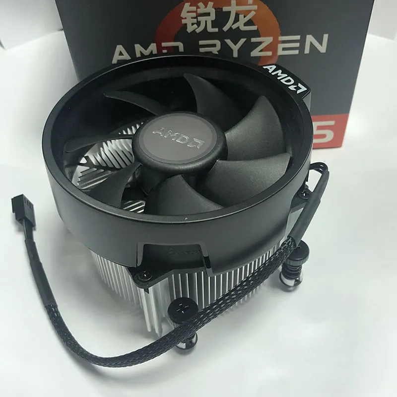 Ventilateur refroidisseur AMD Ryzen Wraith Original nouveau 4 broches peut prendre en charge le processeur R3 R5 R7 peut prendre en charge la carte mère Socket AM4