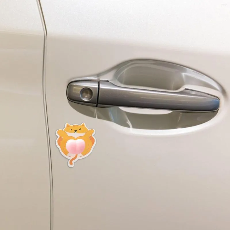 Emballage cadeau voiture BuStickers autocollants anticollision mignon dessin animé anti-rayures garçons saint valentin ballet bouteille d'eau