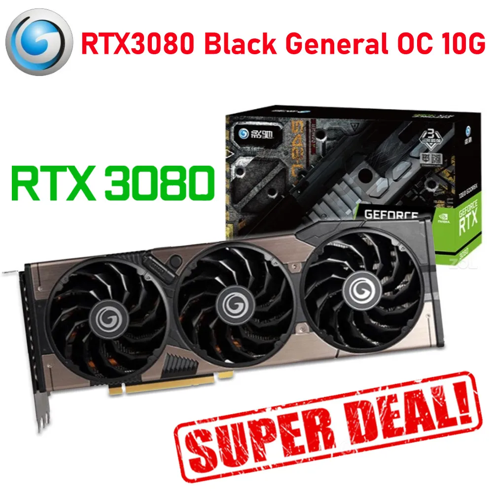 NVIDIA GeForce RTX 3080 10GB GDDR6X Graphics Card - 384-bit
