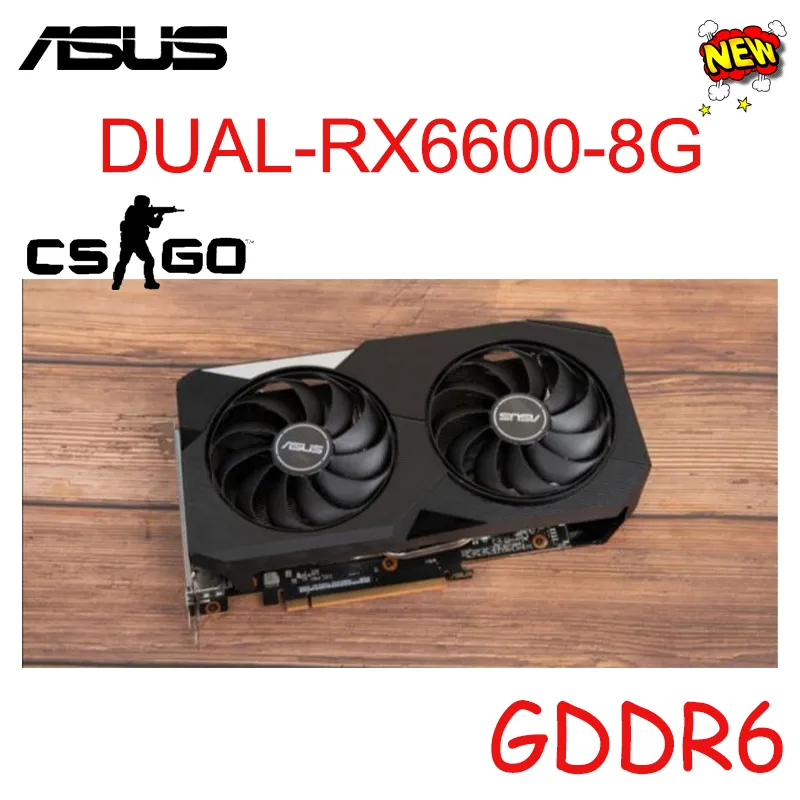 ASUS Radeon RX6600 グラフィックボード