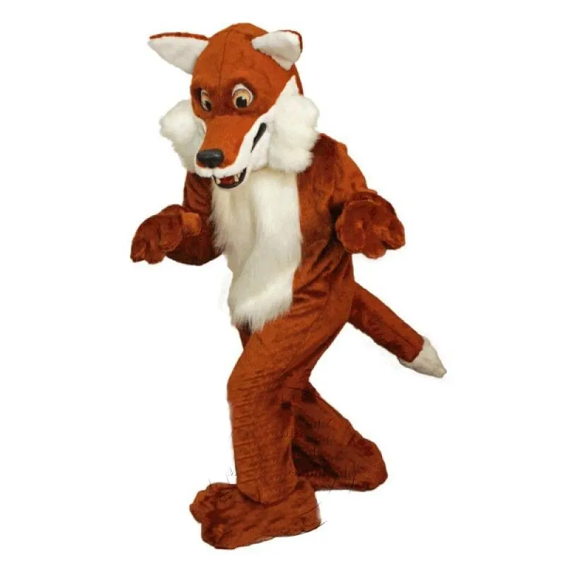 Performance Ventes Chaudes Costumes De Mascotte De Renard Rouge Halloween Fantaisie Robe De Fête Personnage De Dessin Animé Carnaval De Noël Publicité De Pâques Costume De Fête D'anniversaire