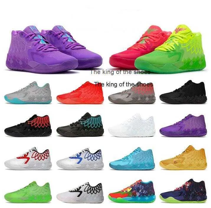 2023Lamelo shoes LaMelo Ball 1 MB.01 Men Basketball Shoes Rick Morty Rock Ridge Red Queen City Not From Here LO UFO Buzz City Black BlastLamelo shoes