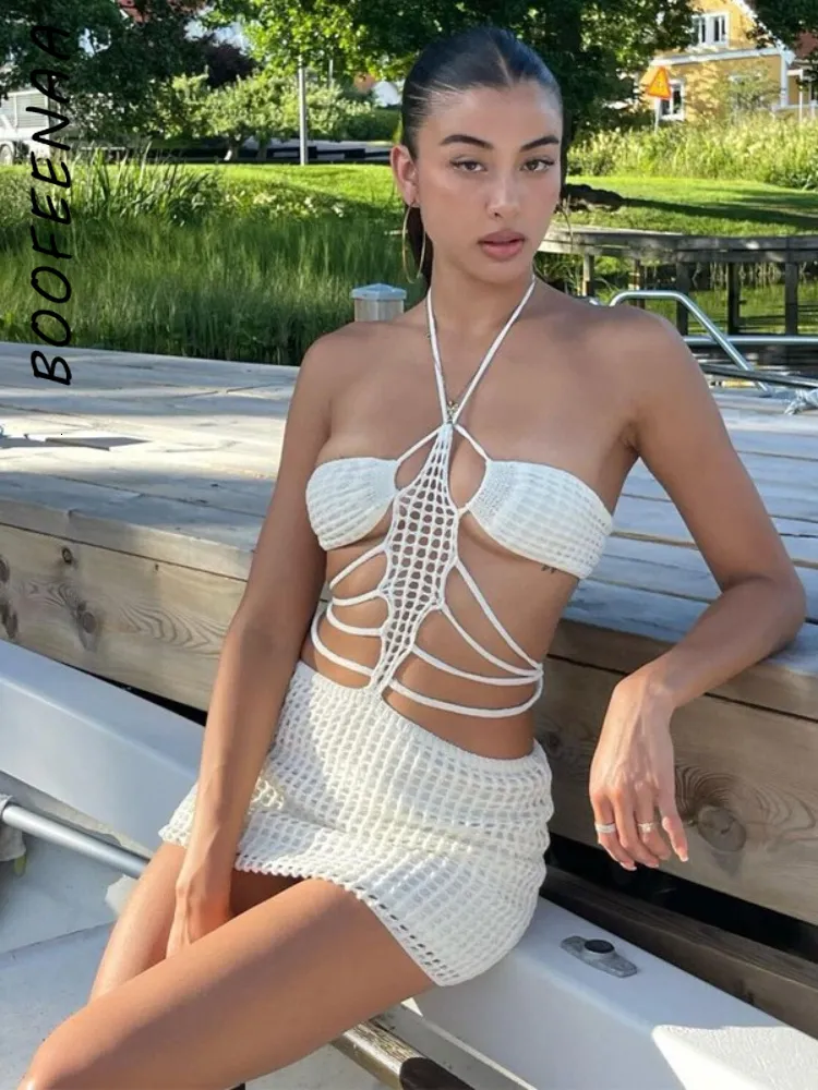 revealing beach dress White sexy See Through Beach Dress On Transgender Model Sasha Rochelle