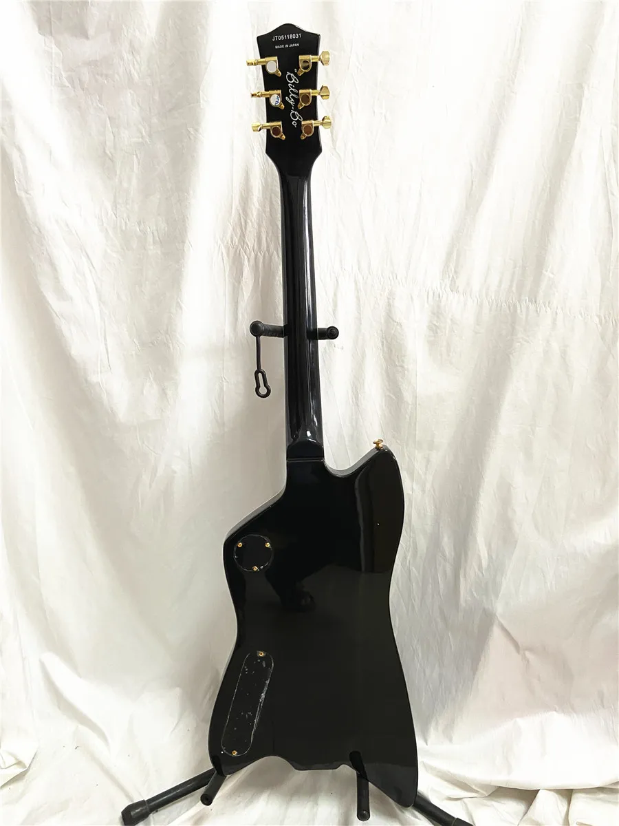Black Striplined Thunderbird Donner Electric Guitar With TV