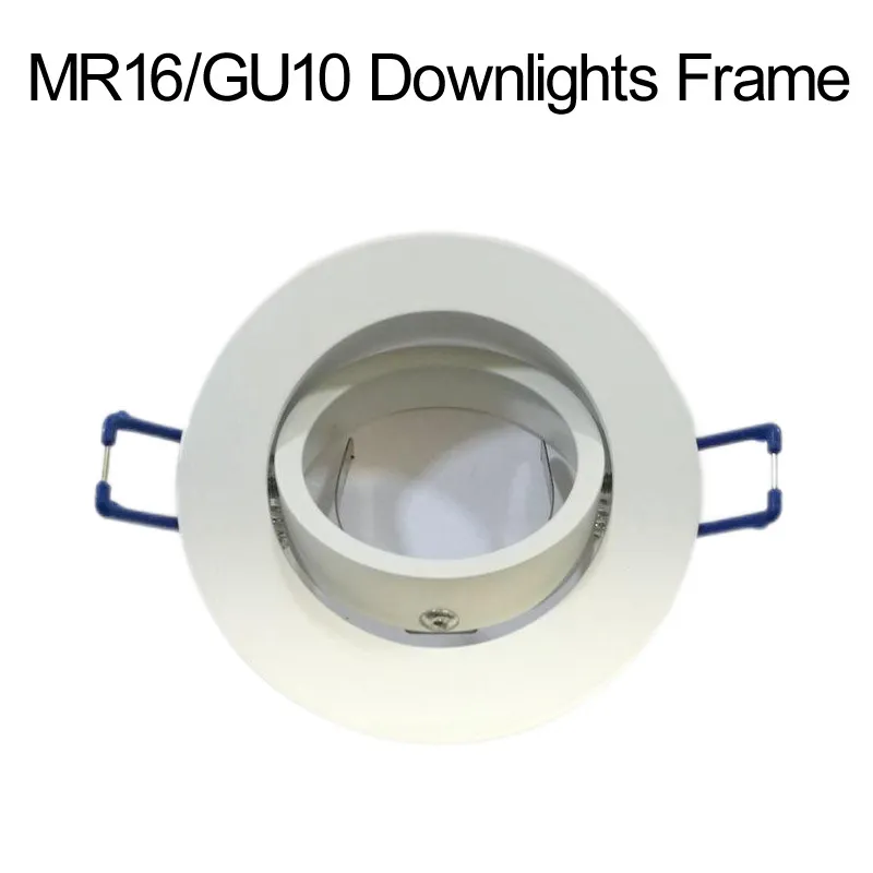 LED plafonnier encastré Downlight autres accessoires d'éclairage MR16 GU10 luminaire blanc pour spot MR16 GU10 crestech168