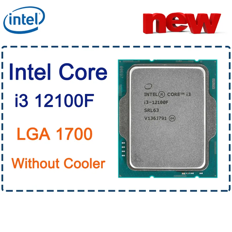 Intel Core i3-12100F & B660M Motherboard Combo - LGA 1700, 16GB