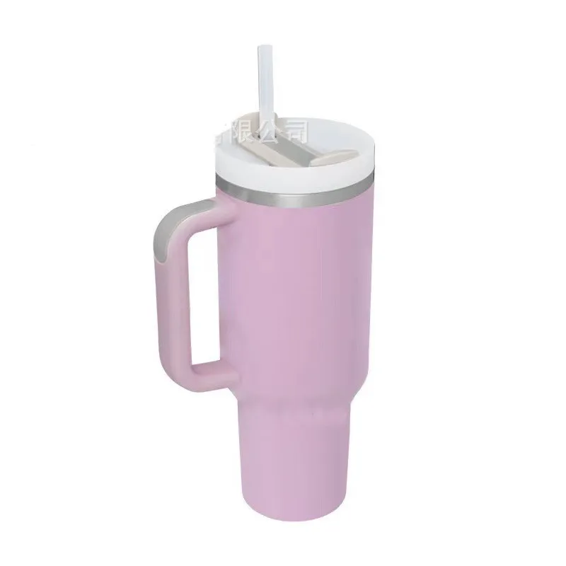 Pink Parade H2.0 Pink Tie Dye 40 Oz Cup With Handle Insulated