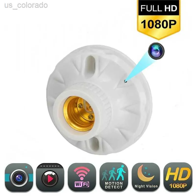 IP Cameras Home Hotel Ceiling E27 Lamp Holder Wifi Mini Bulb Socket