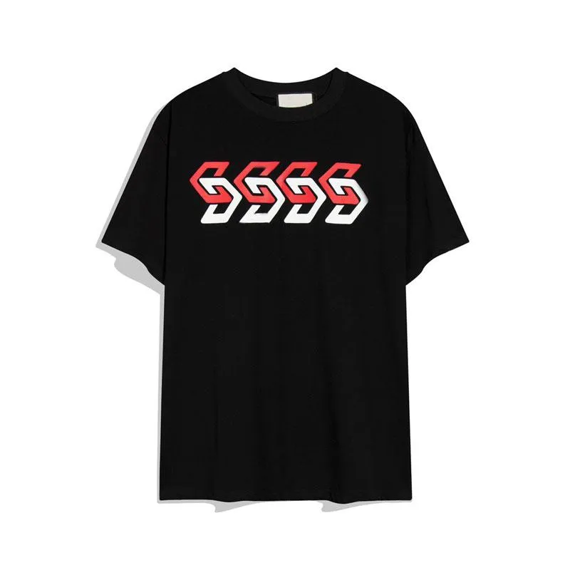 Män Dam T-shirt Designer Letter Print Skjortor Fritidskläder Lösa T-shirts Sommar Kortärmade Kläder Klassisk Kort T-shirt Stor storlek Casual T-shirts i bomull Hip Hop Streetwear