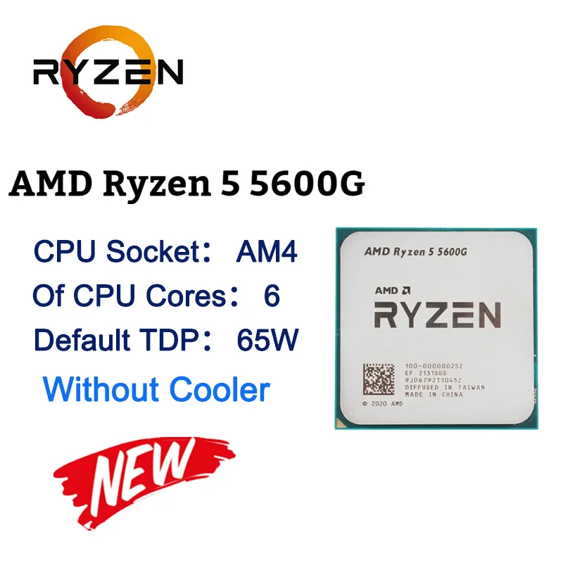 ASUS NUEVO TUF B550M más WiFi II Motor de la placa base AMD Ryzen 5 5600G CPU Socket AM4 3.9GHz Procesador de seis núcleos Micro-ATX M.2 Parril