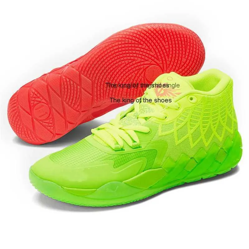 2023Lamelo chaussures MB.01 Chaussures de basket-ball pour hommes Rick et Morty À vendre 2023 LaMelos Buzz City Black Blast Queen Citys Rock Ridge Red Not FromLamelo shoes