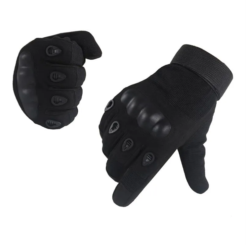 Comprar Guantes tácticos para hombre, guantes militares de dedo completo  para caza, senderismo, guantes militares para adiestramiento al aire libre,  guantes protectores