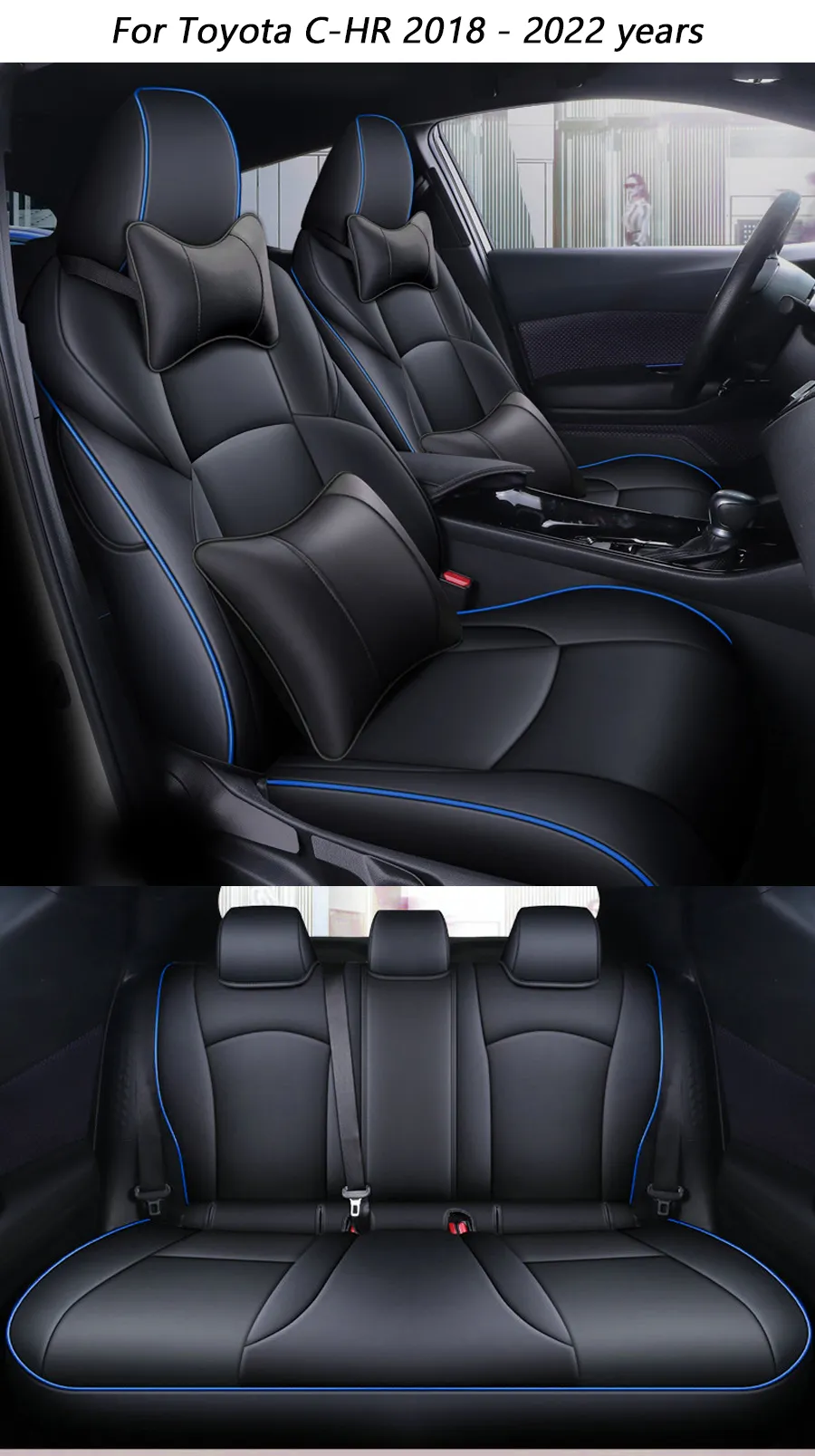 Waterproof Leatherette Seat Covers For 2019 2022 Toyota CHR Custom Fit  Luxury Design Full Set From Lshl520, $161.2