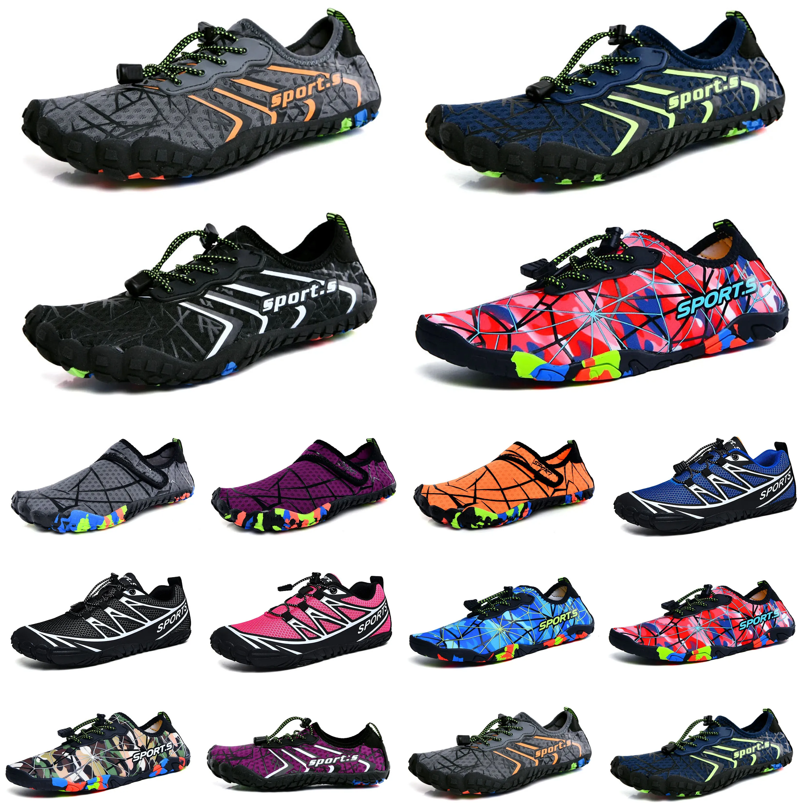 Scarpe da acqua marrone graybrown wading coral shoes scarpe da spiaggia coppia scarpe da ginnastica creek con suola morbida pelle grigia a piedi nudi snorkeling wading fitness scarpe da ginnastica sportive da donna