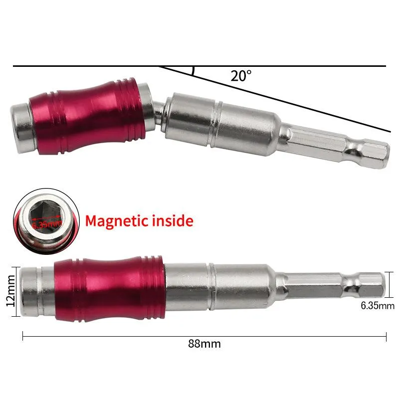 Porte-embout magnétique à changement rapide - 60 mm - 1/4 hexagonal |  OutilPlus | 5000 références en ligne 