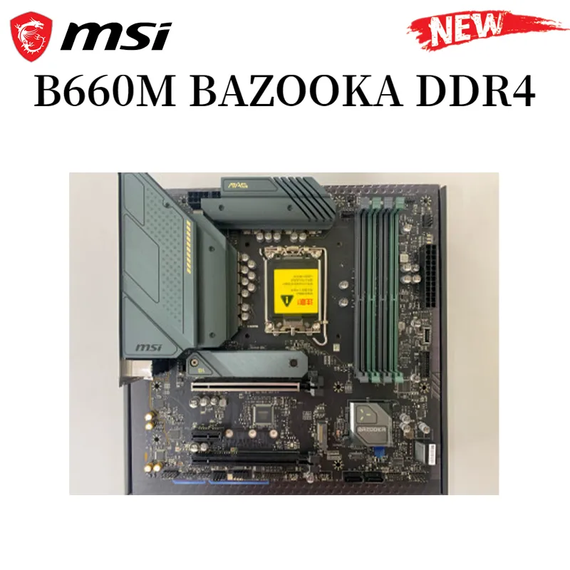 MSI MAG B660M Bazooka DDR4 Motherboard LGA 1700 Socket
