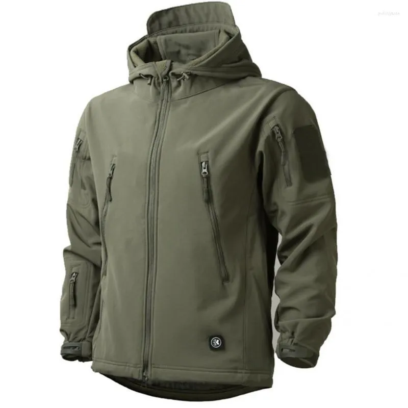 Men's Trench Coats Fall Cool Waterproof Winter Jacket Sports Coat Fleece For Traveling