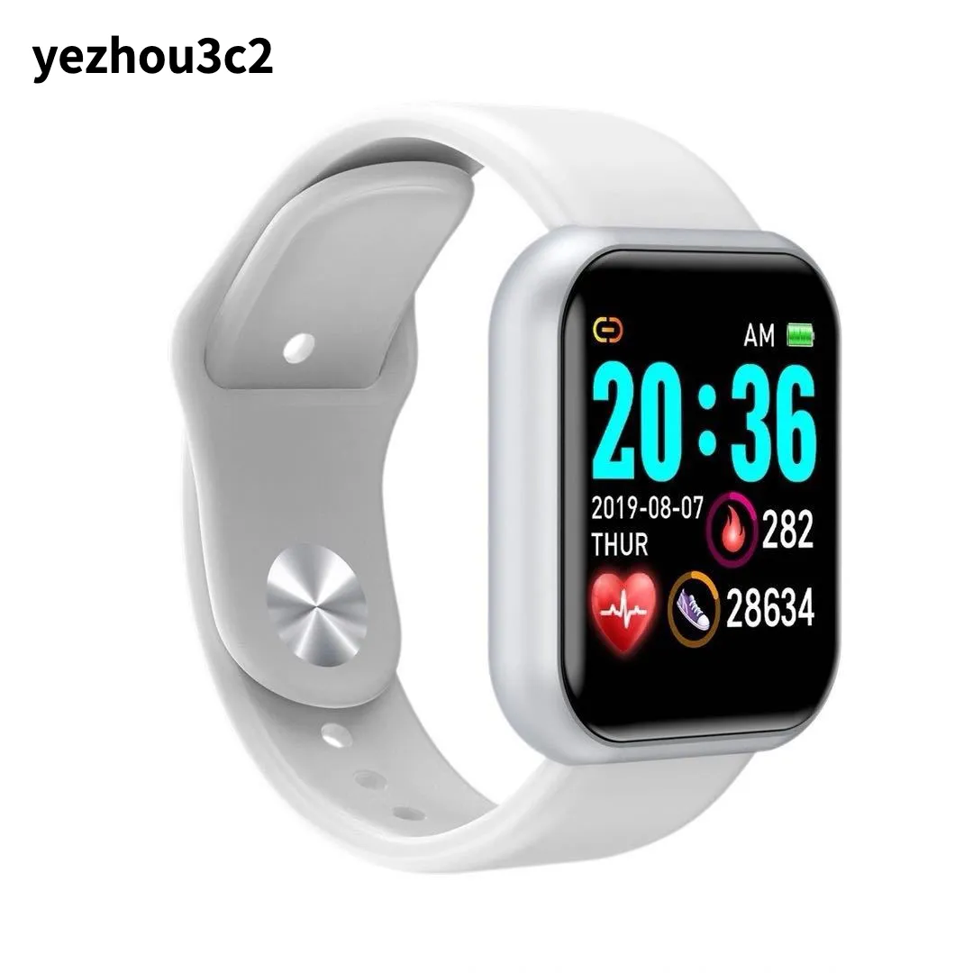Yezhou2 Y68 Best Smart Watch D20S Student maschile e donne smartwatch impermeabili Bluetooth
