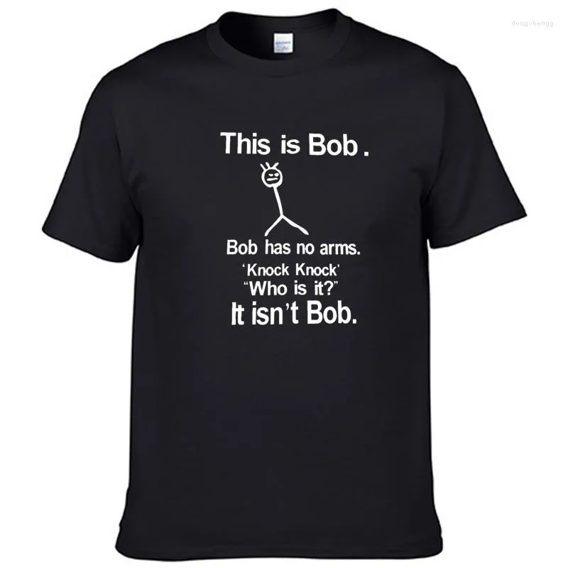 Erkek Tişörtleri Gevşek Saf Pamuk O yaka Erkekler Tshirt Sıradan Tasarımlar Bu Bob yok kollar Baskı Komik Kısa Kollu Erkek Tee