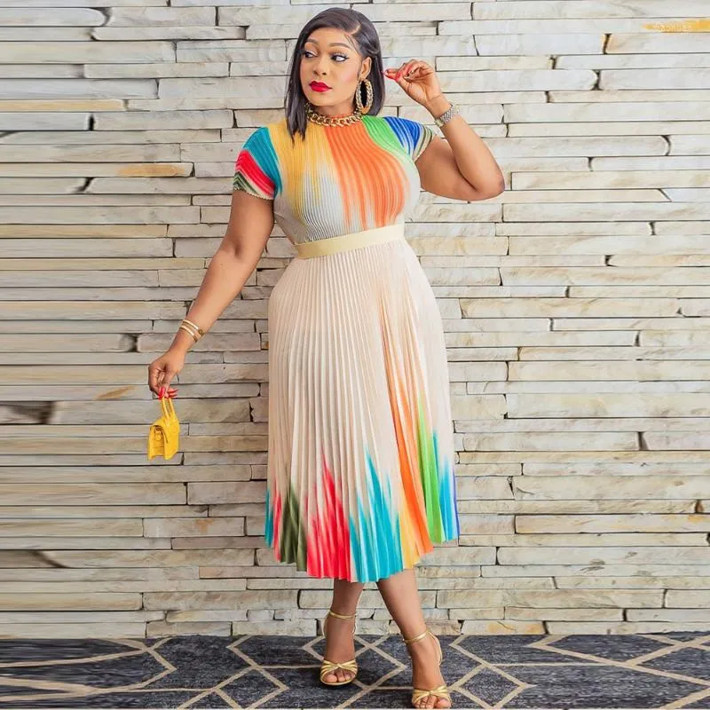 Pleated african dresses top