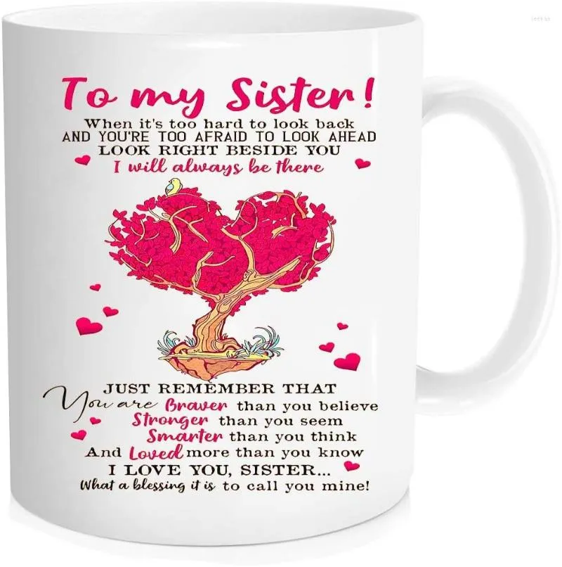 Mugs For My Sister You Are Braver Than Believe And Love More Know. Brother Christmas Coffee Cup