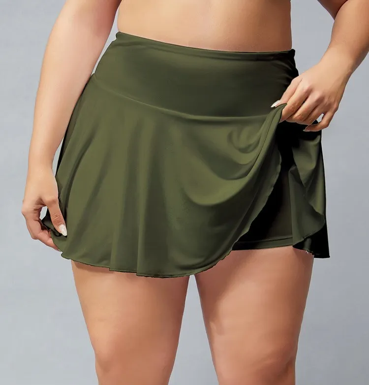 Plus size yoga skirts 2025