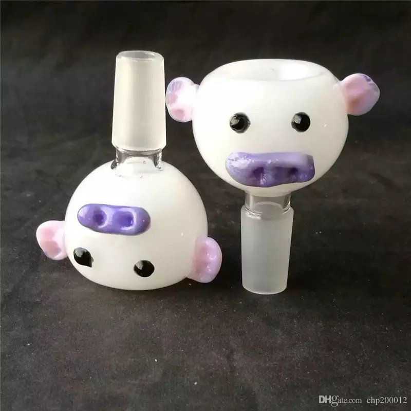 2023 Piglets Wholesale Glass Bongs Accessories, Glass Water Pipe Smoking,