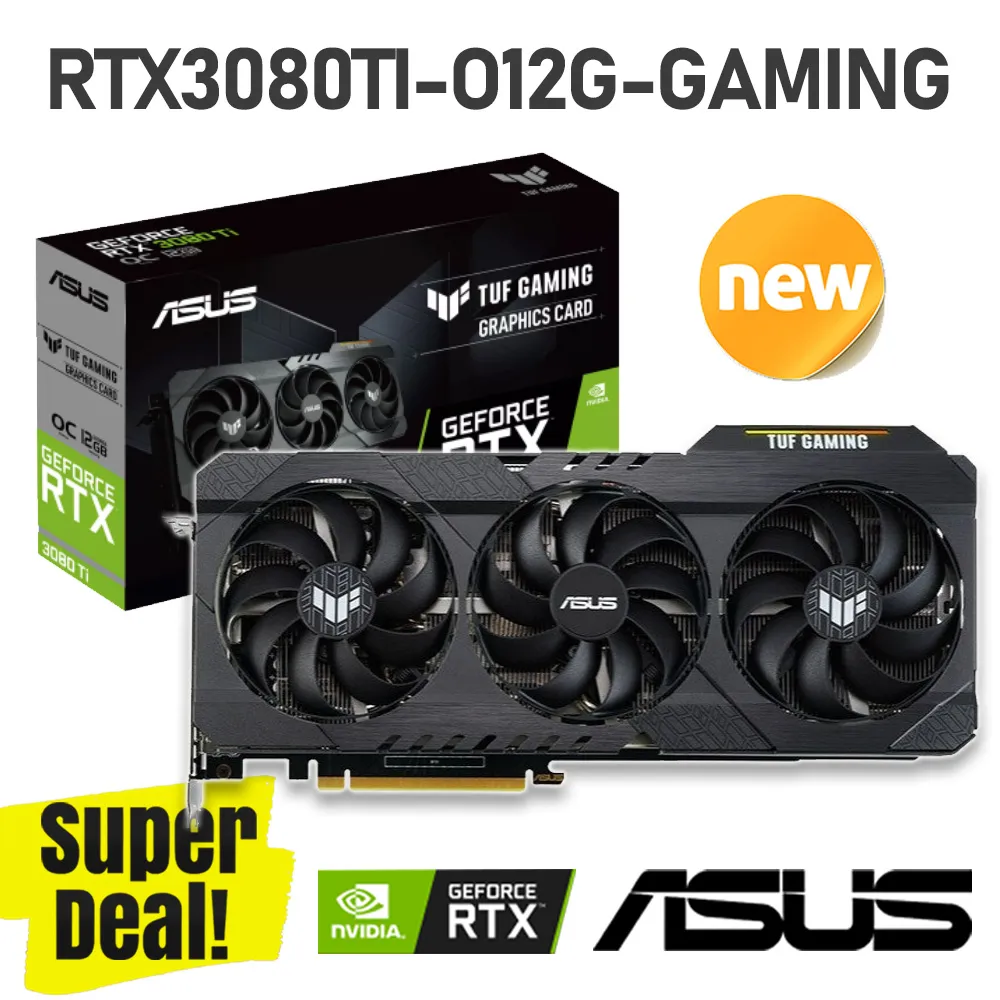ASUS GeForce RTX 3080 Ti TUF Gaming OC Graphics Card 12GB GDDR6X