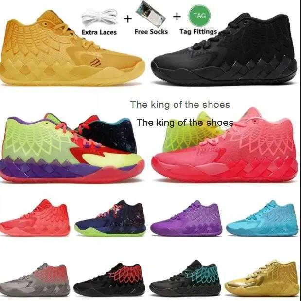 2023lamelo Shoes OGハイキングフットウェアラメロボール1 MB.01メンズバスケットボールシューズリックとモーティギャラクシースニーカートレーナースポーツサイズ46lamelo Shoes