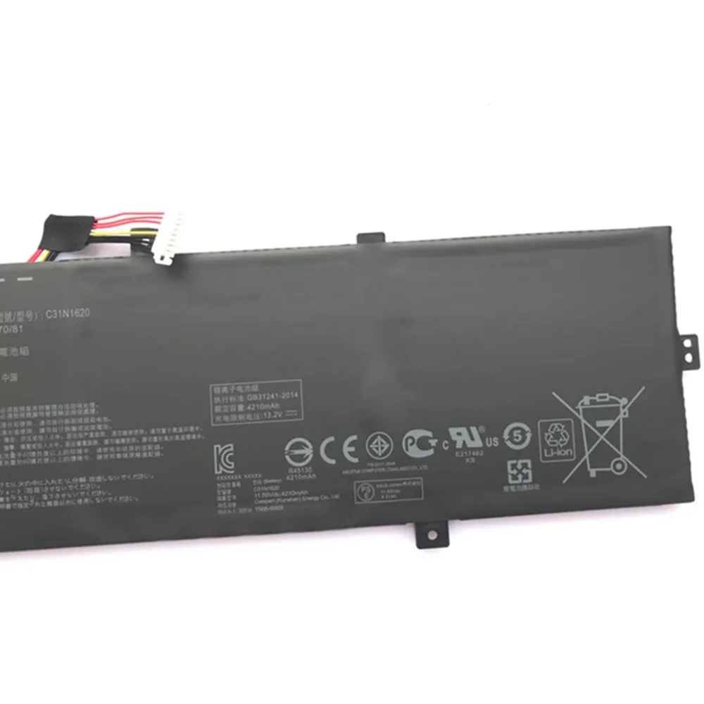 Tablet PC Batterijen C31N1620 Laptopbatterij voor ASUS Zenbook UX430UA UX430UN UX430UQ U4100U PU404 PU404UF PU404UF8250 PU404UF855