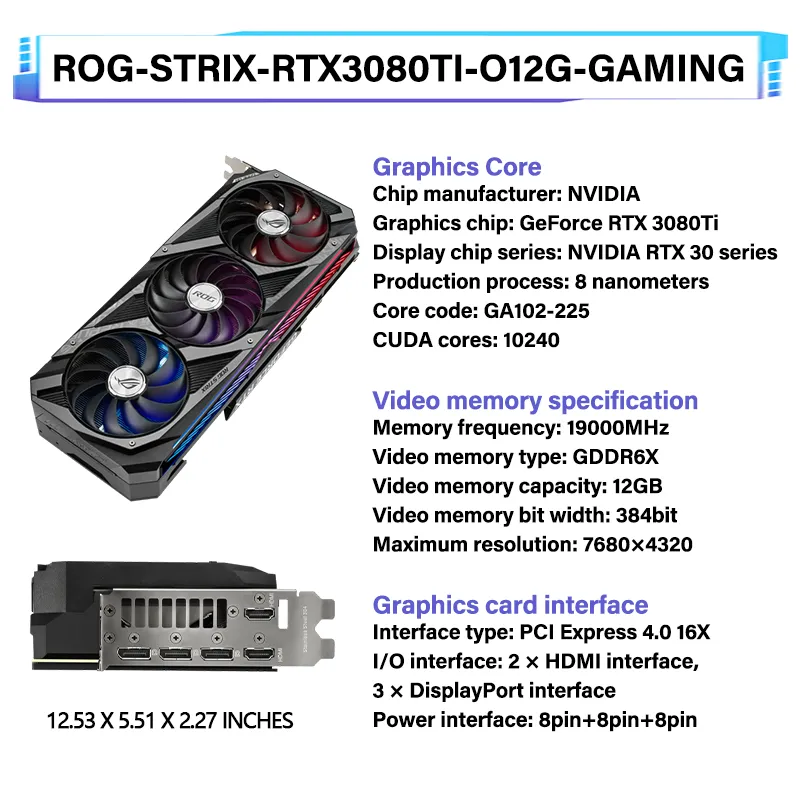 Gpu Asus Strix 3080 Specs Founders Edition Asus Rog Strix Rtx 3070