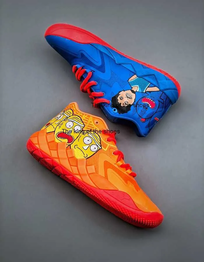Lamelo shoes 2023Lamelo shoes 2023 Top high qualityRick and Morty MB.01 Low Basketball Shoes With Box LaMello Ball Men Sport Shoe Trainner Sneakers Size