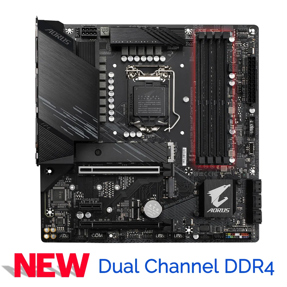 LGA 1200 Gigabyte B560M AORUS ELITE Motherboard 1200 10th/11th Gen Intel Core I3 I5 I7