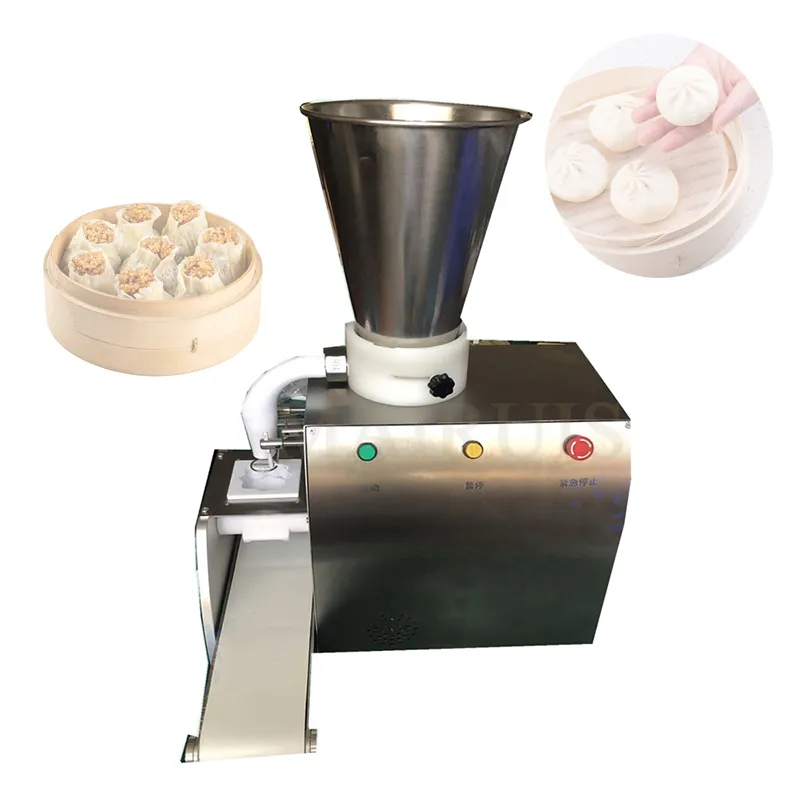 shaomaiメーカー蒸しぬいぐるみパン製造マシン自動小型baoziマシンモモ作り機