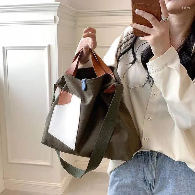Сумки для хранения дизайн хлопка холст ткани пэтчворк женщин на плечах сумки сумочка девочки шоппинны школы